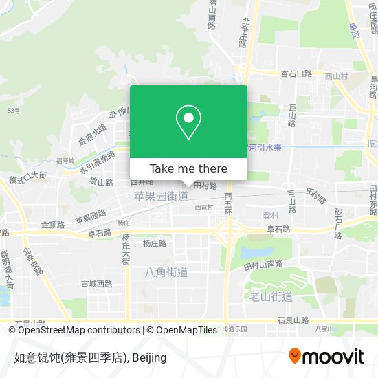如意馄饨(雍景四季店) map