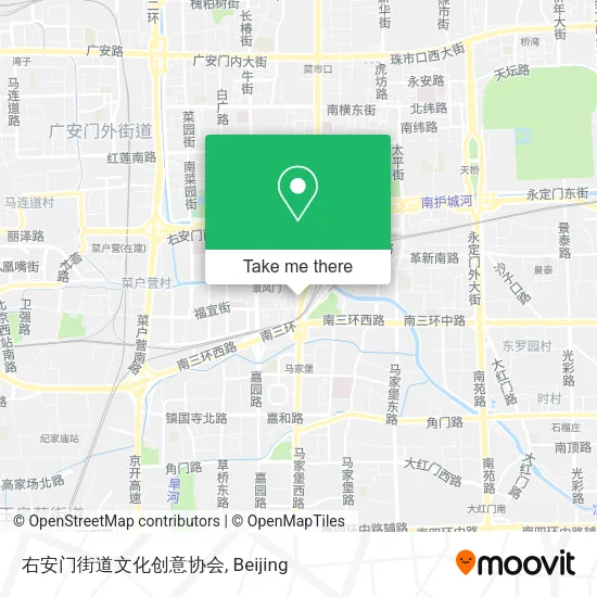 右安门街道文化创意协会 map