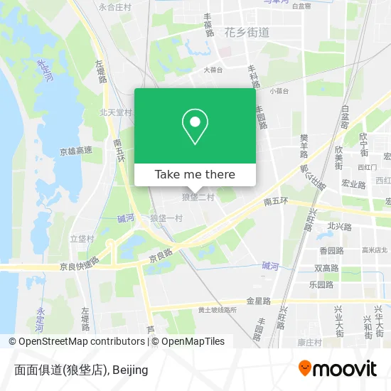 面面俱道(狼垡店) map