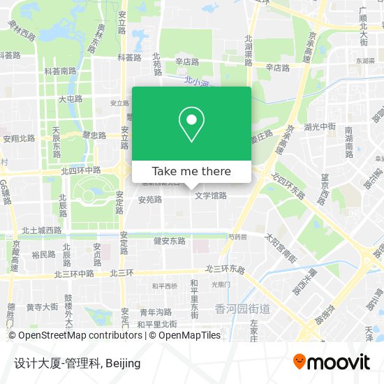 设计大厦-管理科 map
