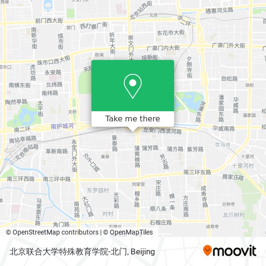 北京联合大学特殊教育学院-北门 map