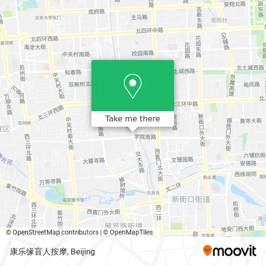 康乐缘盲人按摩 map