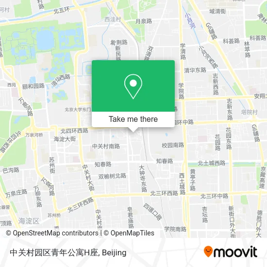 中关村园区青年公寓H座 map