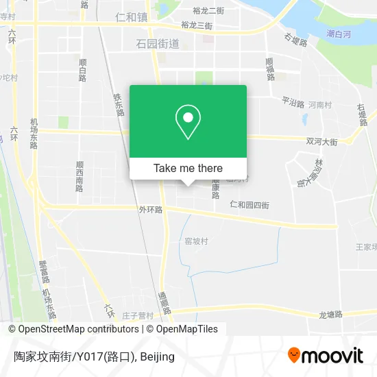 陶家坟南街/Y017(路口) map