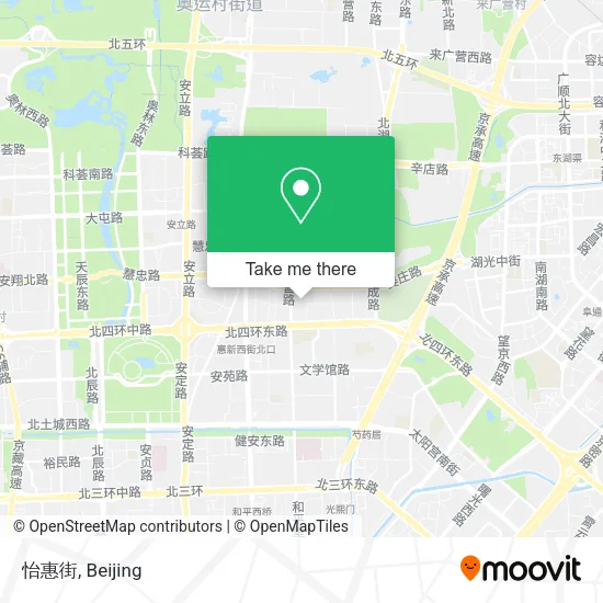 怡惠街 map
