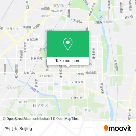 窄门头 map