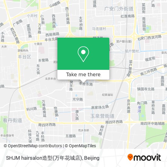 SHJM hairsalon造型(万年花城店) map
