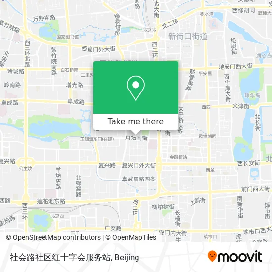 社会路社区红十字会服务站 map