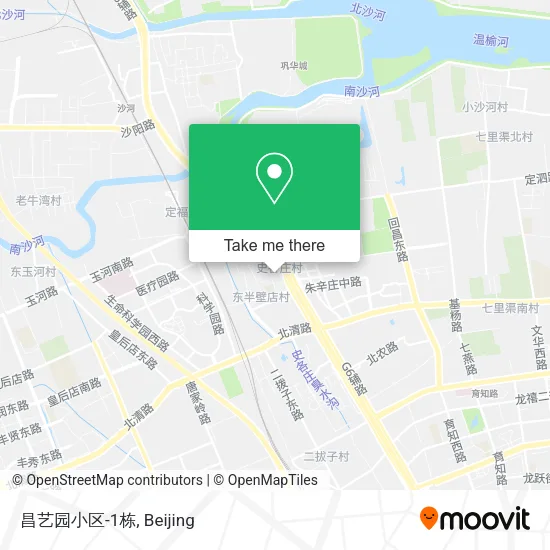昌艺园小区-1栋 map