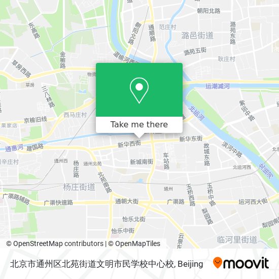 北京市通州区北苑街道文明市民学校中心校 map