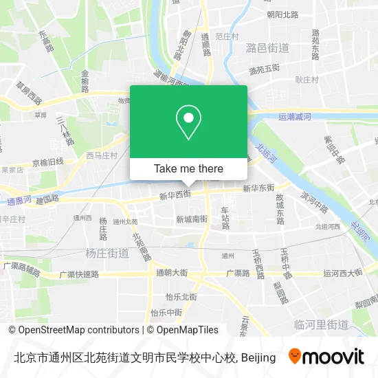 北京市通州区北苑街道文明市民学校中心校 map