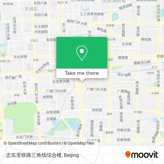 忠实里铁路三角线综合楼 map