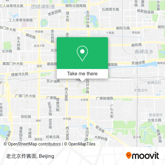 老北京炸酱面 map