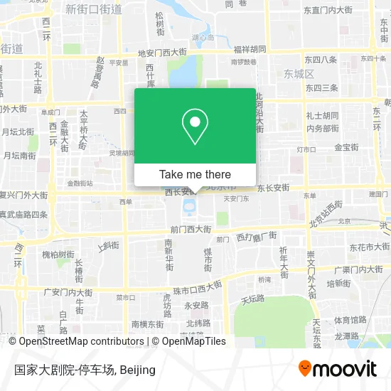 国家大剧院-停车场 map