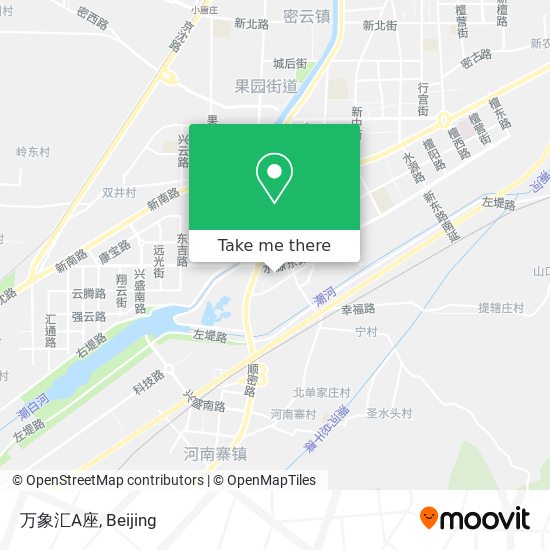 万象汇A座 map