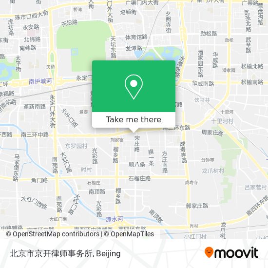 北京市京开律师事务所 map