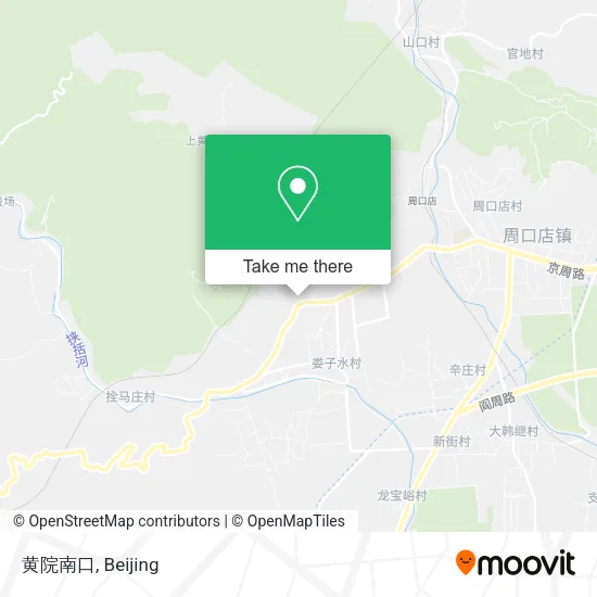 黄院南口 map