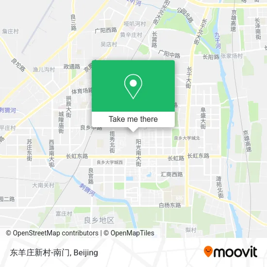 东羊庄新村-南门 map