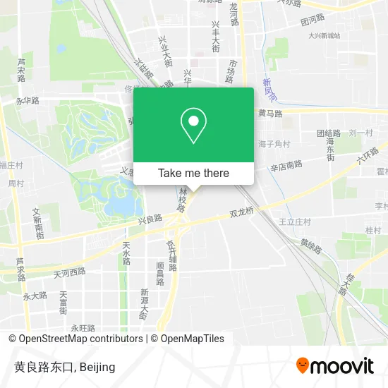黄良路东口 map