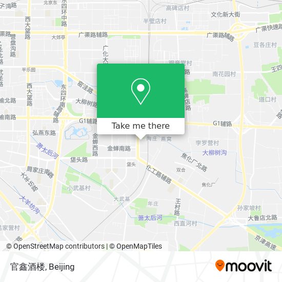 官鑫酒楼 map