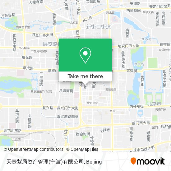天壹紫腾资产管理(宁波)有限公司 map