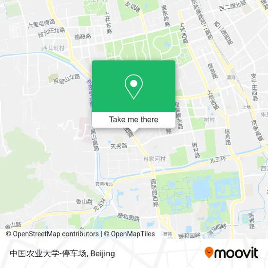 中国农业大学-停车场 map