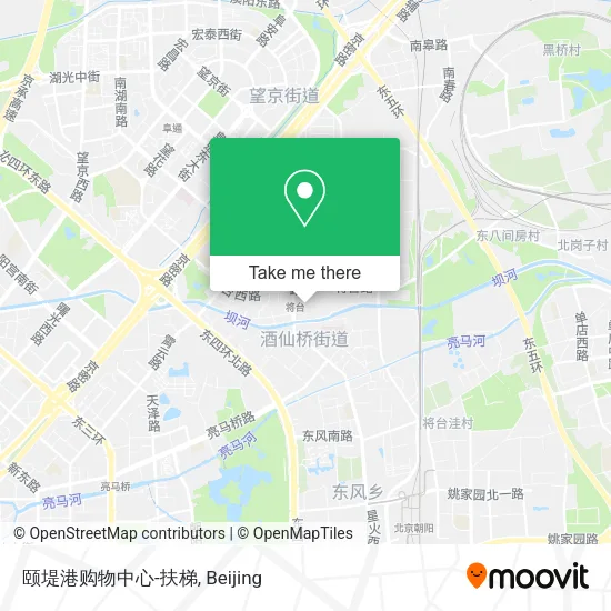 颐堤港购物中心-扶梯 map
