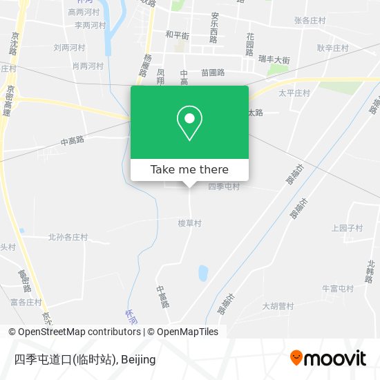 四季屯道口(临时站) map