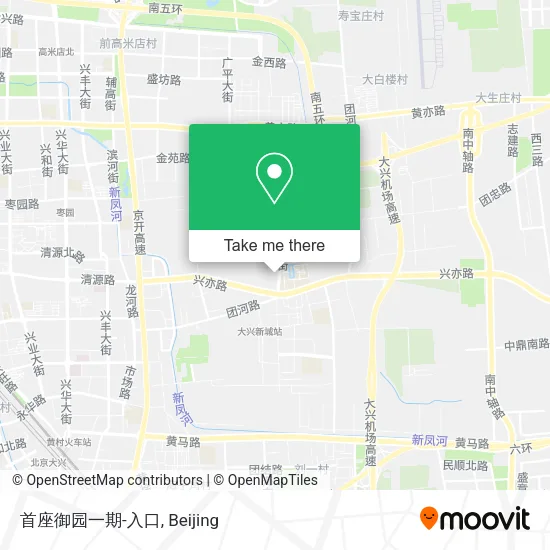 首座御园一期-入口 map