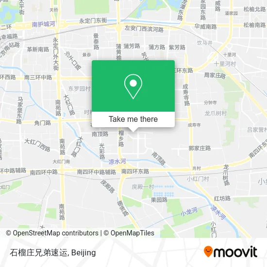 石榴庄兄弟速运 map