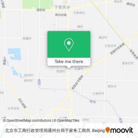 北京市工商行政管理局通州分局于家务工商所 map