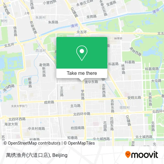 萬绣渔舟(六道口店) map