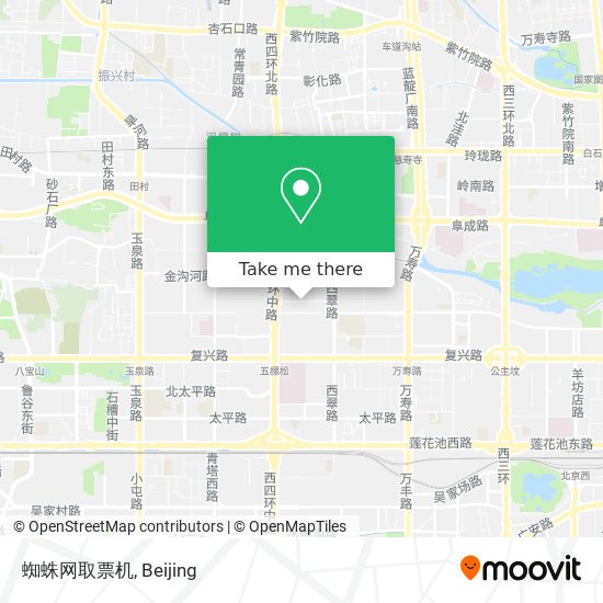 蜘蛛网取票机 map