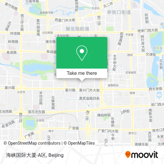 海峡国际大厦-A区 map