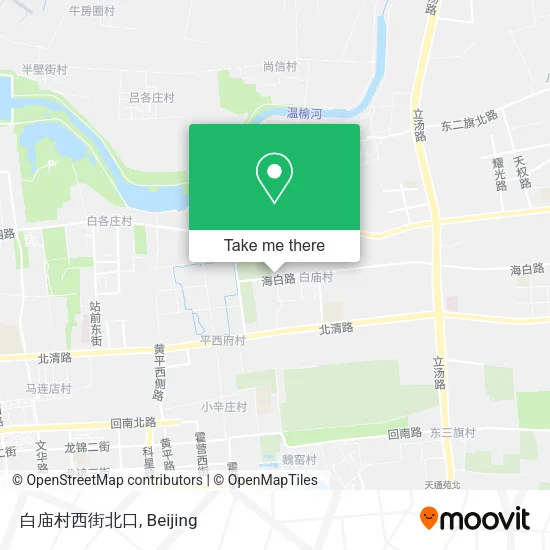 白庙村西街北口 map