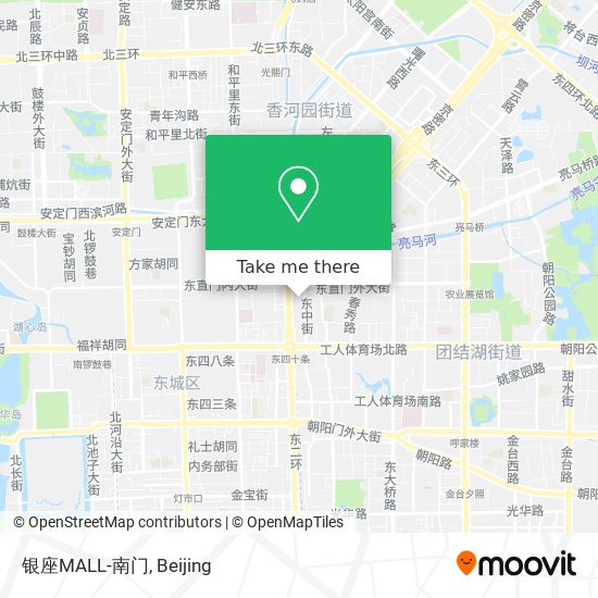 银座MALL-南门 map