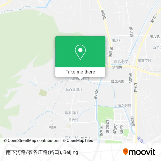 南下河路/聂各庄路(路口) map