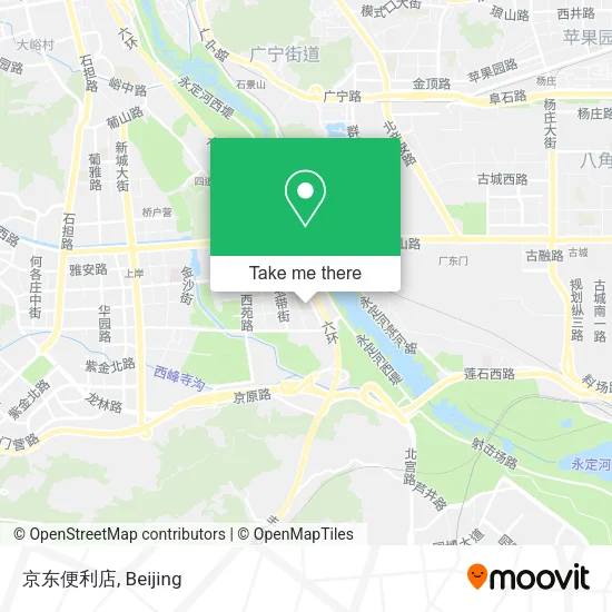 京东便利店 map