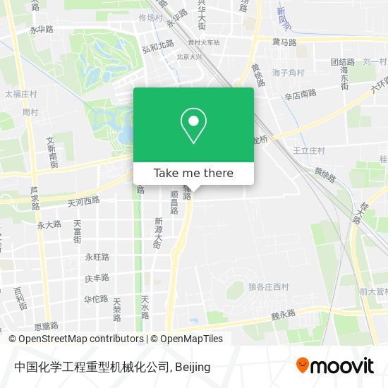 中国化学工程重型机械化公司 map