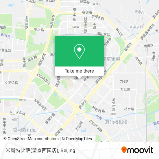 米斯特比萨(望京西园店) map