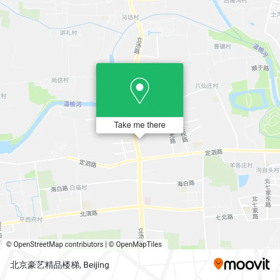 北京豪艺精品楼梯 map