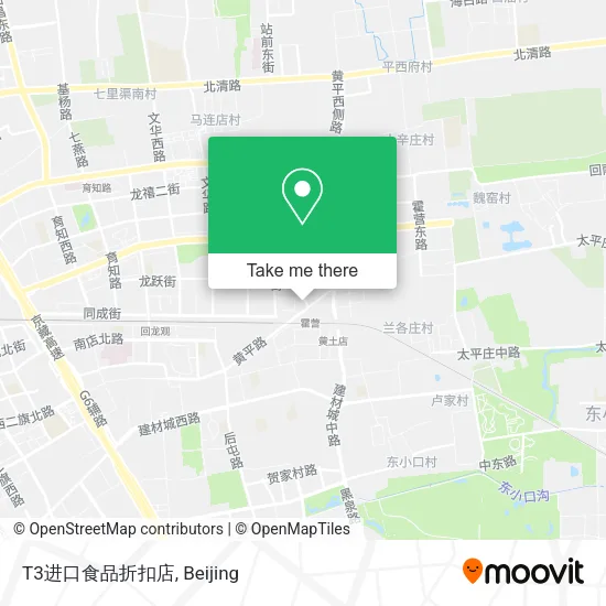 T3进口食品折扣店 map