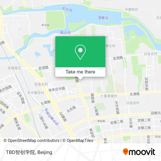TBD智创学院 map