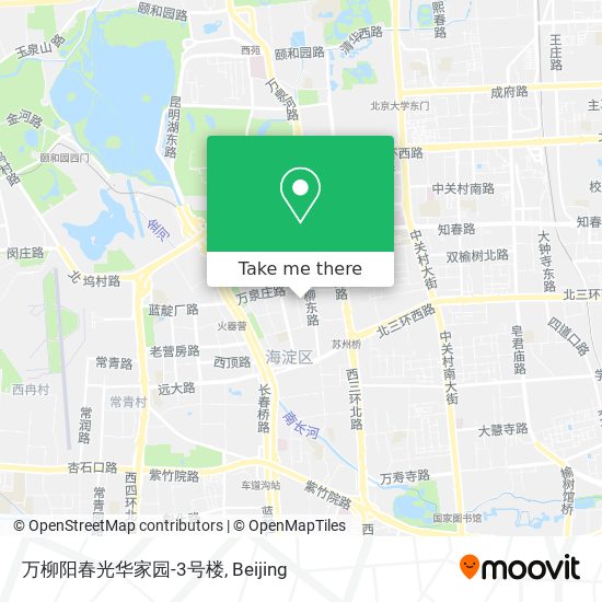 万柳阳春光华家园-3号楼 map