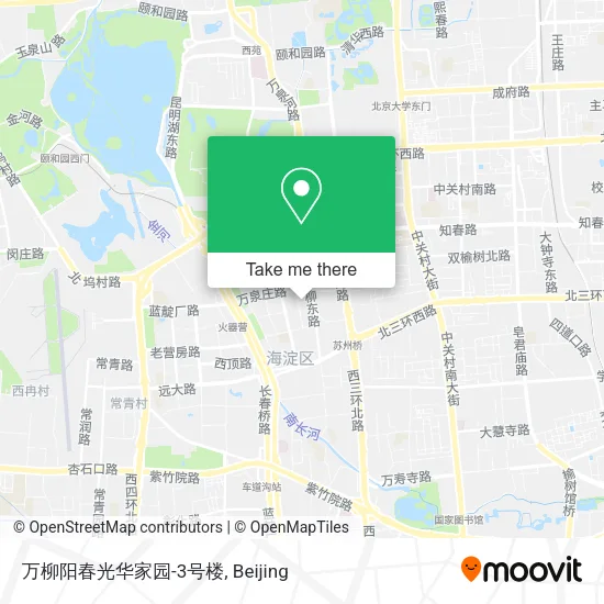 万柳阳春光华家园-3号楼 map