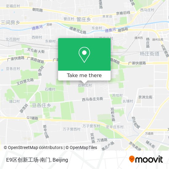E9区创新工场-南门 map