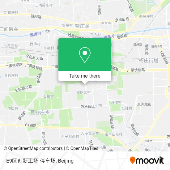 E9区创新工场-停车场 map