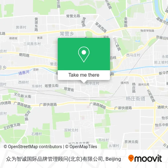 众为智诚国际品牌管理顾问(北京)有限公司 map