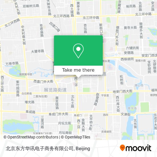 北京东方华讯电子商务有限公司 map