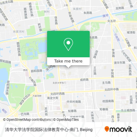 清华大学法学院国际法律教育中心-南门 map
